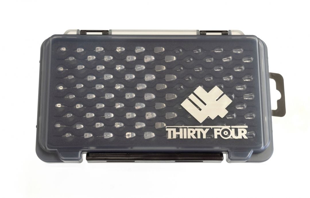 Thirty Four FREELY SLIM JIG HEAD CASE Siyah