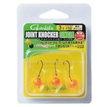 Gamakatsu Joint Knocker Single Orange Lrf Jig Head 3gr #10