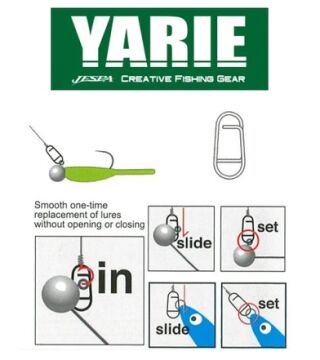 Yarie NO.526 Clip Snap Salt Lrf Klipsi M