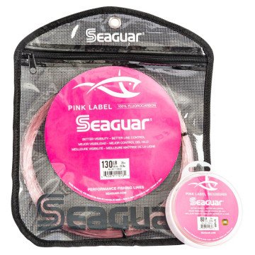 Seaguar Pink Label Fluorocarbon Leader Şok Misinası