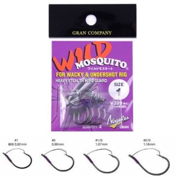 Nogales Wild Mosquito Silikon İğnesi 1/0