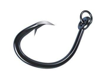 Eagle Claw TroKar Magnum TK619HR Offset Circle Hooks with Ring