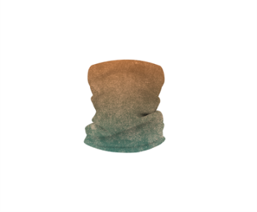 Fujin Neck Gaiter Boyunluk Aqua Orange