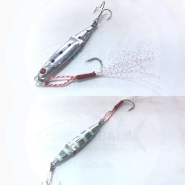 Fujin Baby Squıd Jig LRF Yemi Zebra Keimura