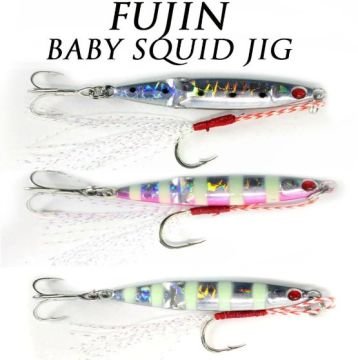 Fujin Baby Squıd Jig LRF Yemi Zebra Keimura