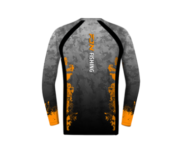 Fujin Performance T-Shirt Camo Orange