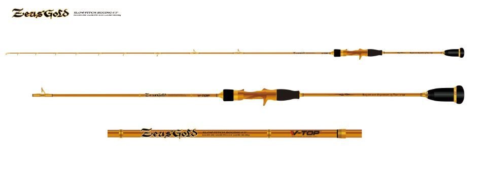 Truscend Zeus Gold Slow Pitch Jigging Kamışı 60-250 Gr