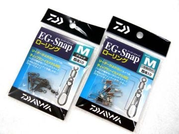 Daiwa EG SNAP Rolling M ( Klipsli Fırdöndü) 5 Adet