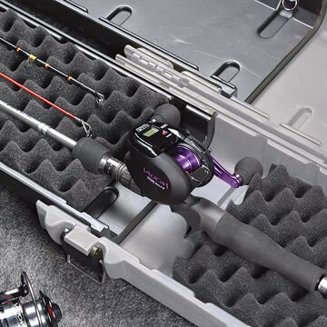 Prox Container Gear 5-Lenght Hard Rod Case Olta Taşıma Çantası Gri