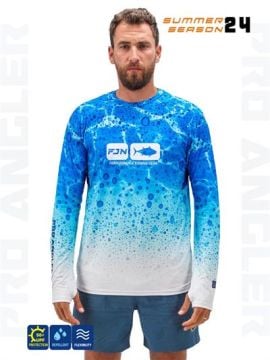 Fujin Pro Angler S24 T-Shirt Blue Ocean