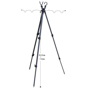 Prox Fishing Sankyaku 2-Way Surf Olta Sehpası Tripot 3x115cm