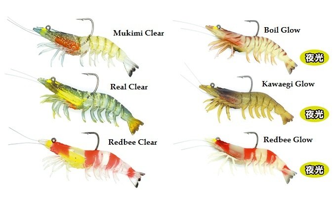 Prox Viceo Swim Bait Shrimp Nama Silikon Karides 4.3 İnç