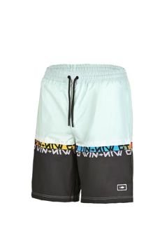 Fujin Pro Angler Board Short Mayo Anthracite Turquoise