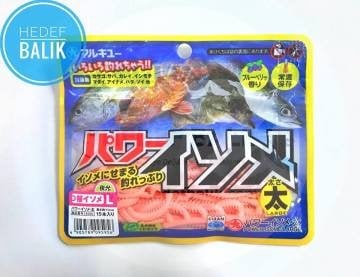 Marukyu Power İsome Slim Silikon Kurt 11 cm L PEMBE