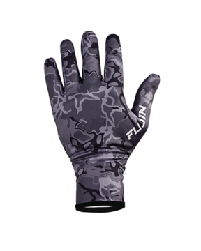 Fujin Pro Angler Winter Gloves Black Camo