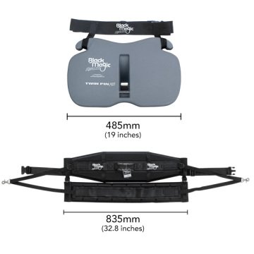 Black Magic Equalizer Twin Pin Pro Set  Mücadele Kemer Seti XL