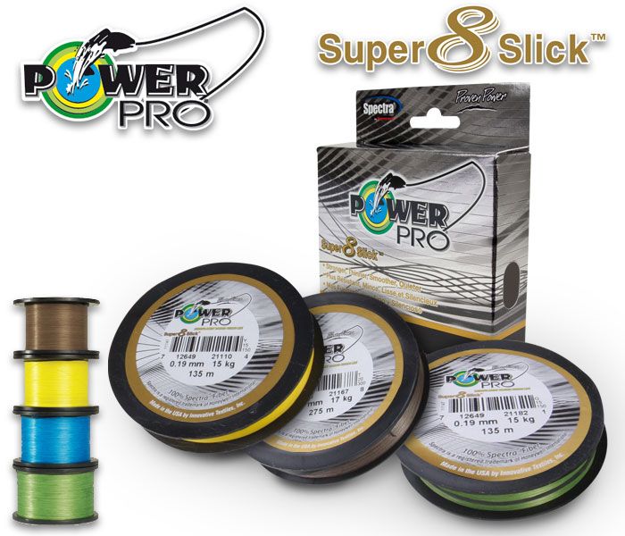 Power Pro Süper 8 Slick 135m 0,19mm 15kg Blue İp Misina