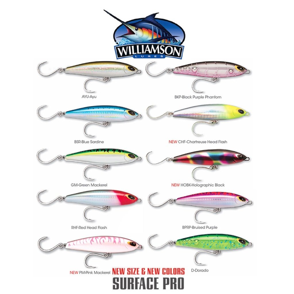 Williamson Surface Pro 180 Popper Yem Williamson Popping | Hedef Balıkta