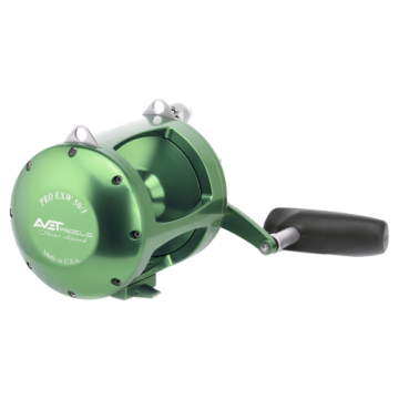 Avet Pro EXW50/3 Üç Vites Çıkrık Olta Makinesi Sağ Kol Green