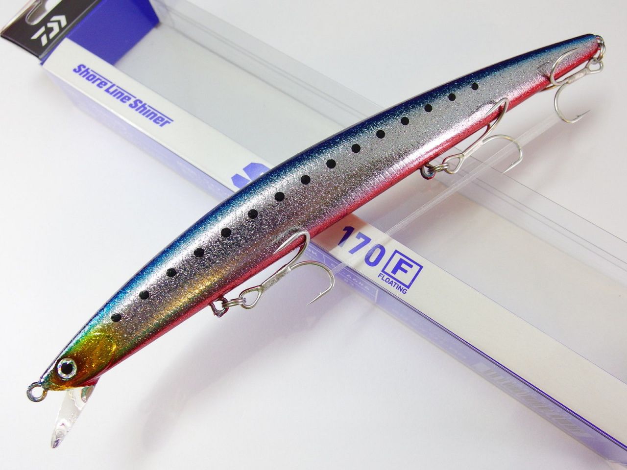 Daiwa Shoreline Shiner SL145F Sahte Yem SG Maiwashi RB
