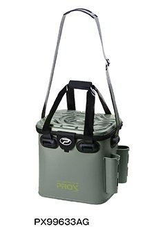 Prox Eva Tackle Bag With Rod Holder Yeşil Malzeme Çantası 33 cm