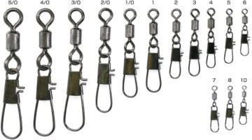 UG Rolling Swivel With İnterclock Klipsli Fırdöndü No : 4/0