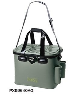 Prox Eva Tackle Bag With Rod Holder Yeşil Malzeme Çantası 40 cm