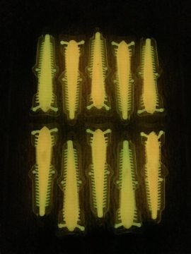 Kokulu LRF Silikon Yemi 5cm Pembe (Glow)