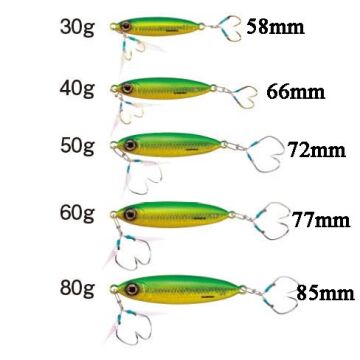 Shimano Stinger Butterfly Flat Light 58mm 30gr 004 Red Gold