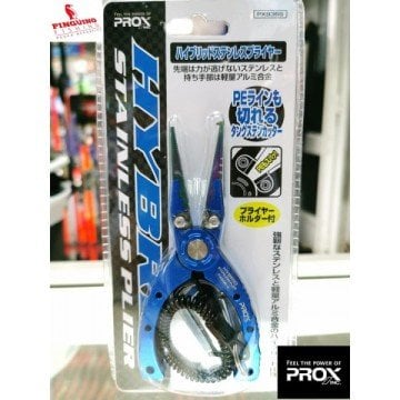 Prox Hybrid Stailess Pliers Hakla Açıcı ve Kesici Pense Large Mavi