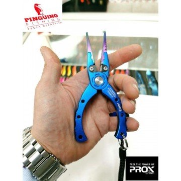 Prox Hybrid Stailess Pliers Hakla Açıcı ve Kesici Pense Large Mavi