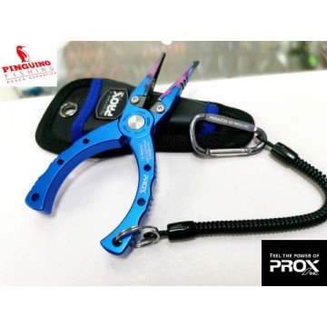 Prox Hybrid Stailess Pliers Hakla Açıcı ve Kesici Pense Large Mavi