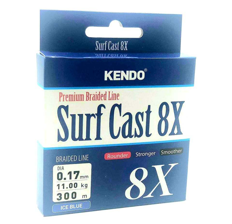 Kendo Surf Cast 8X Fıghtıng 300 mt Örgü İp ( ICE BLUE)