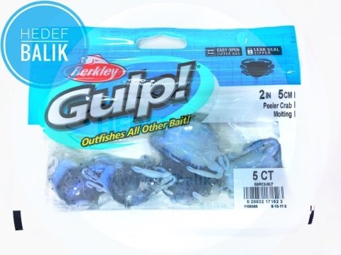 Berkley Gulp Saltwater Peeler Crab Molting 2inç Lrf Silikonu 5 Adet MLT