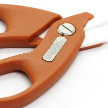Prox PE Cut Ceramic Sicissors Seramik Ağızlı İp Misina Makası Kırmzı
