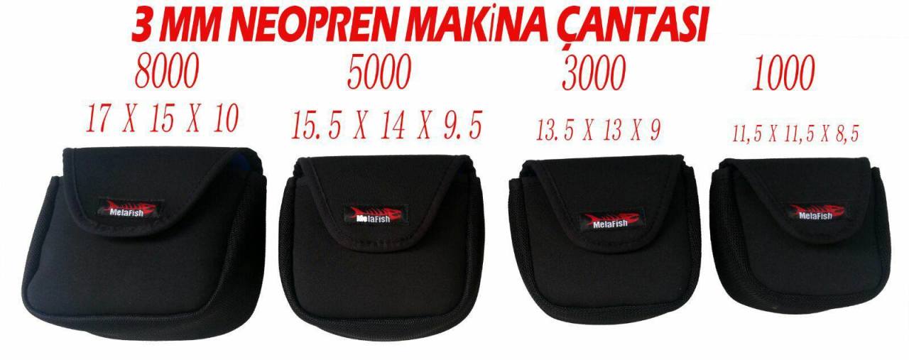 Mela Fish Neopran Makina Çantası