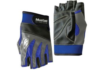 Mustad Half Finger Casting Gloves Balıkçı Eldiveni