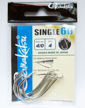 Gamakatsu Hook Single 60 Tekli İğne