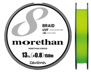 Daiwa UVF Morethan Sensor 8 Kat Braid + Si İp Misina