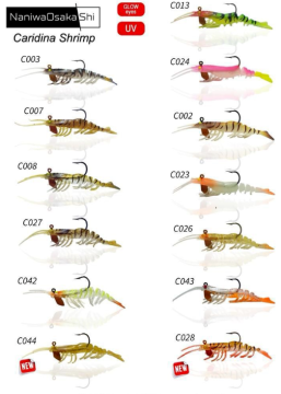 NaniwaOsakaShi Caridina Shrimp 10 cm 14 gr Silikon Karides Yem