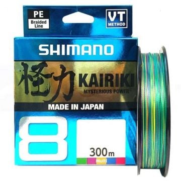 Shimano Kairiki 8 Multi Color 300m İp (Örgü) Misina