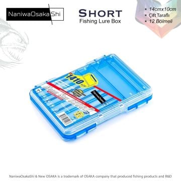 NaniwaOsakaShi Short 1410 Serisi Çift Taraflı Sahte Yem Kutusu