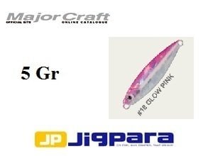 Major Craft JigPara Micro Jig Glow Pink 5 Gr