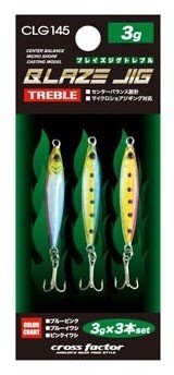 Pro Marine Blazze Jig Treble 3gr Metal Jig'i 3'lü Set