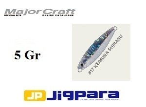 Major Craft JigPara Slim Jig Keimura Shirasu 5 Gr