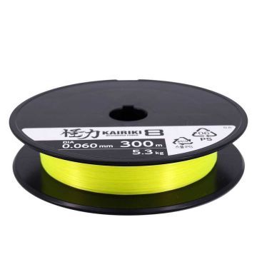 Shimano Kairiki 8 Yellow (Sarı) 300m İp (Örgü) Misina