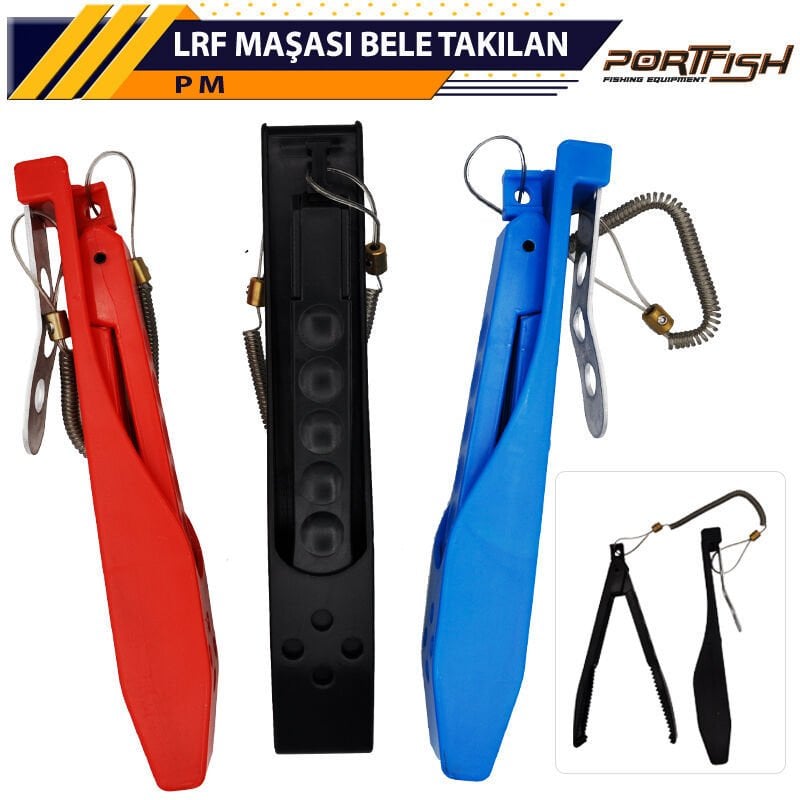 Portfish Plastik Lrf Maşası Karabinalı Model