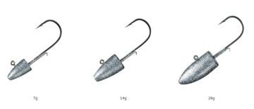 Daiwa Morethan Seabass Jig Head 3/0 İğneli Değişik Gramajlarda