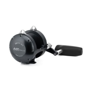 Avet Pro EXW30/2 İki Vites Çıkrık Olta Makinesi Sağ Kol Black