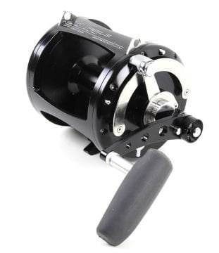 Avet Pro EXW80/2 İki Vites Çıkrık Olta Makinesi Sağ Kol Black